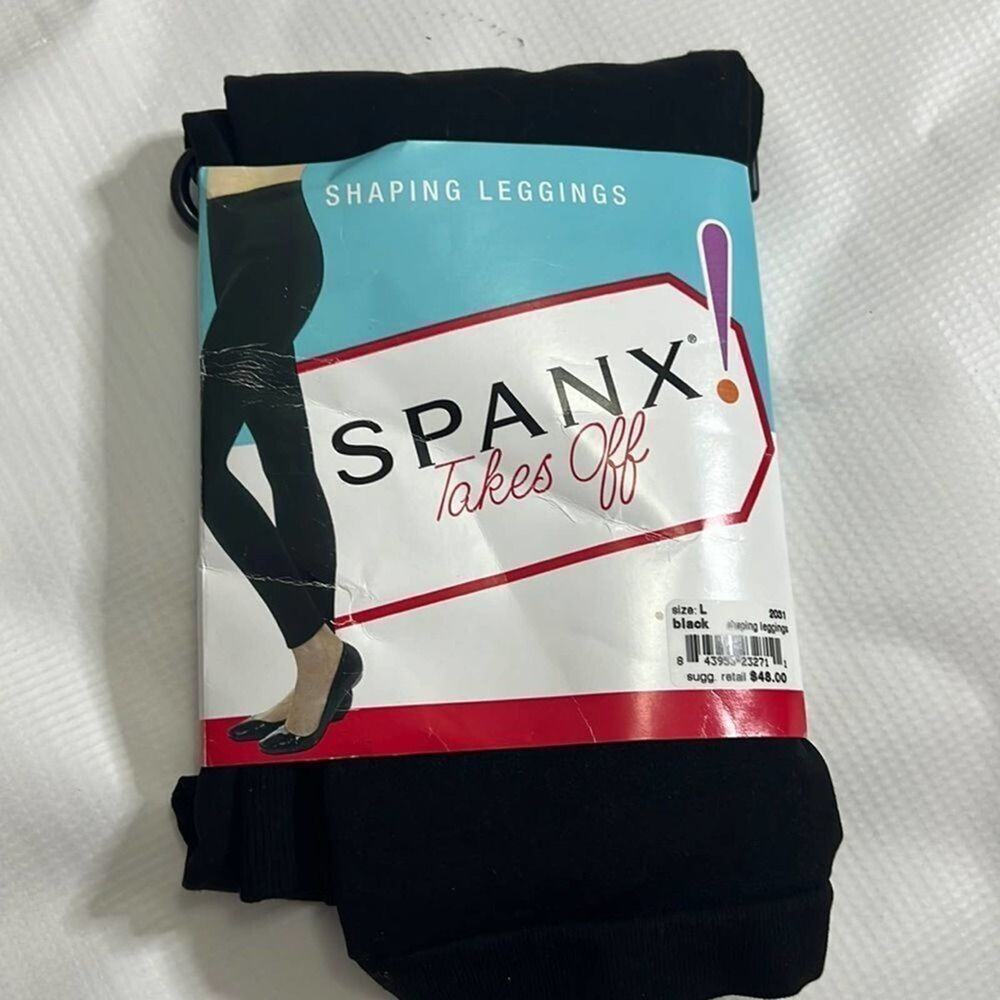 SPANX BY SARA BLAKLEY LEGGINGS SIZE L